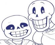 sans and papyrus undertale 